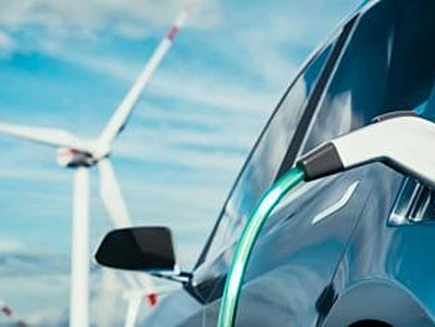 Innovative and sustainable new energy vehicles (NEVs) charging at an electric vehicle (EV) station, helping drive the future of green transportation with environmentally-friendly technology.