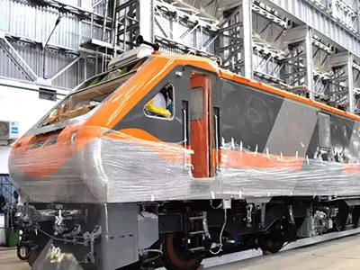 The latest in rail transit technology, featuring high-speed trains and modern locomotives designed for efficient transportation, helping to reduce emissions and foster sustainable travel solutions.